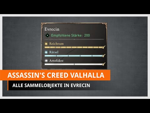 Assassin's Creed Valhalla: Evrecin - alle Reichtümer, Rätsel und Artefakte (Fundorte)