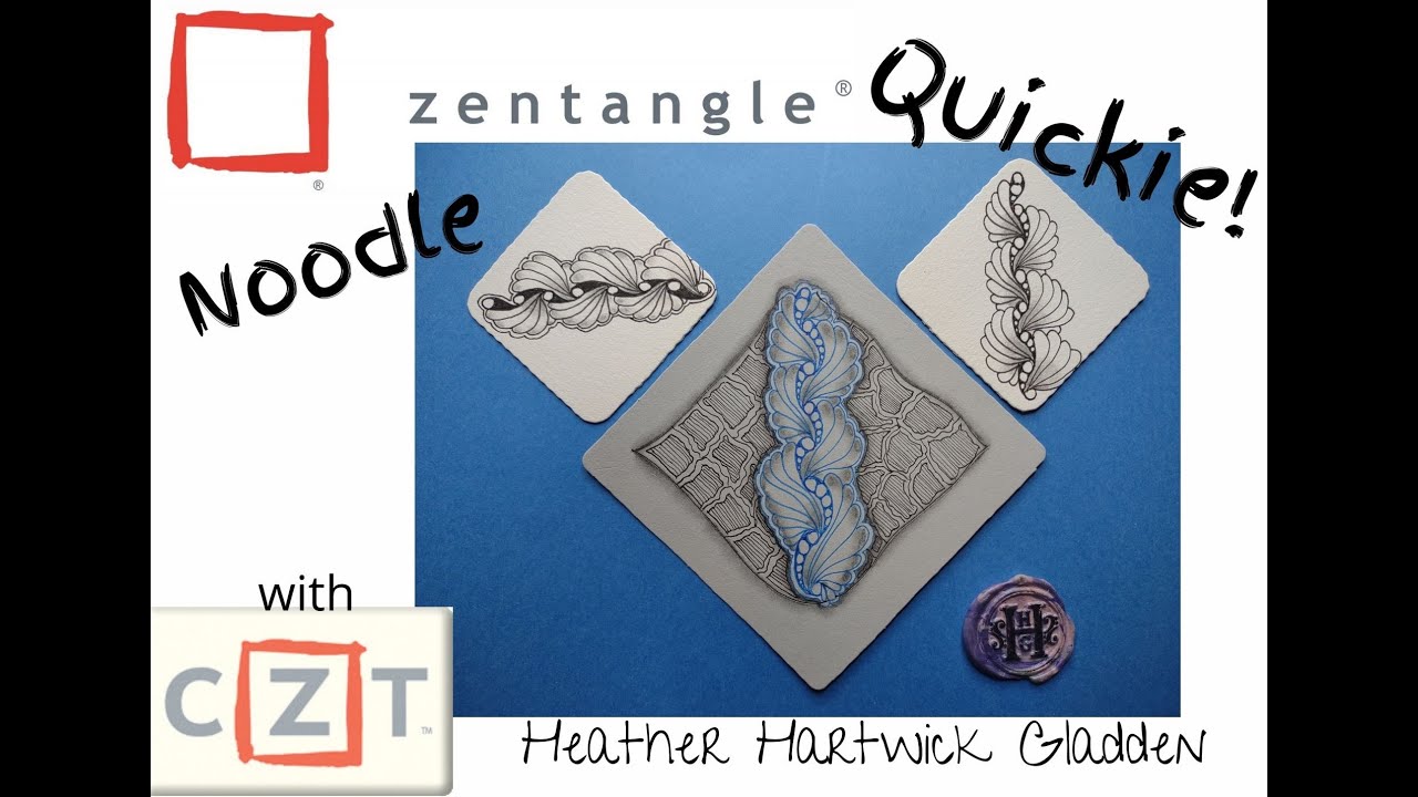 Zentangle® Quickie: Noodle