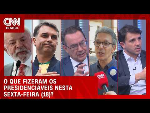 Veja a agenda dos presidenciáveis desta sexta-feira (18) | HORA H