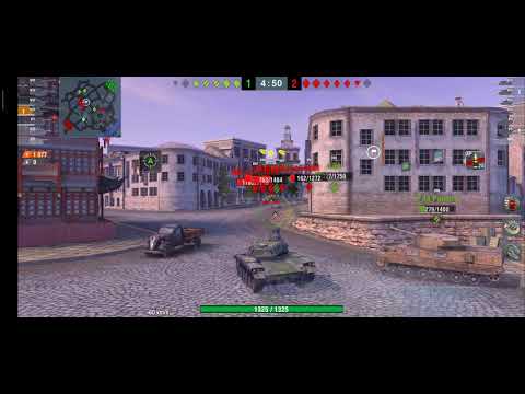 WoT Blitz  leKpz m41 90mm gameplay 3600+ dmg, 3 frags