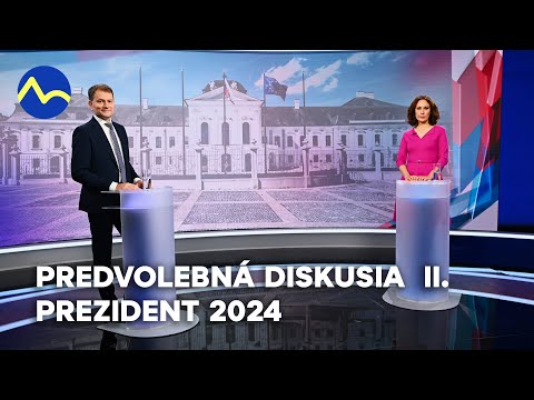 Prezident 2024: Predvolebná diskusia II. | Matovič vs. Harabin