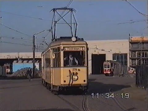 Führerstandsmitfahrt Strassenbahnsonderfahrt Dortmund 17.1.1993