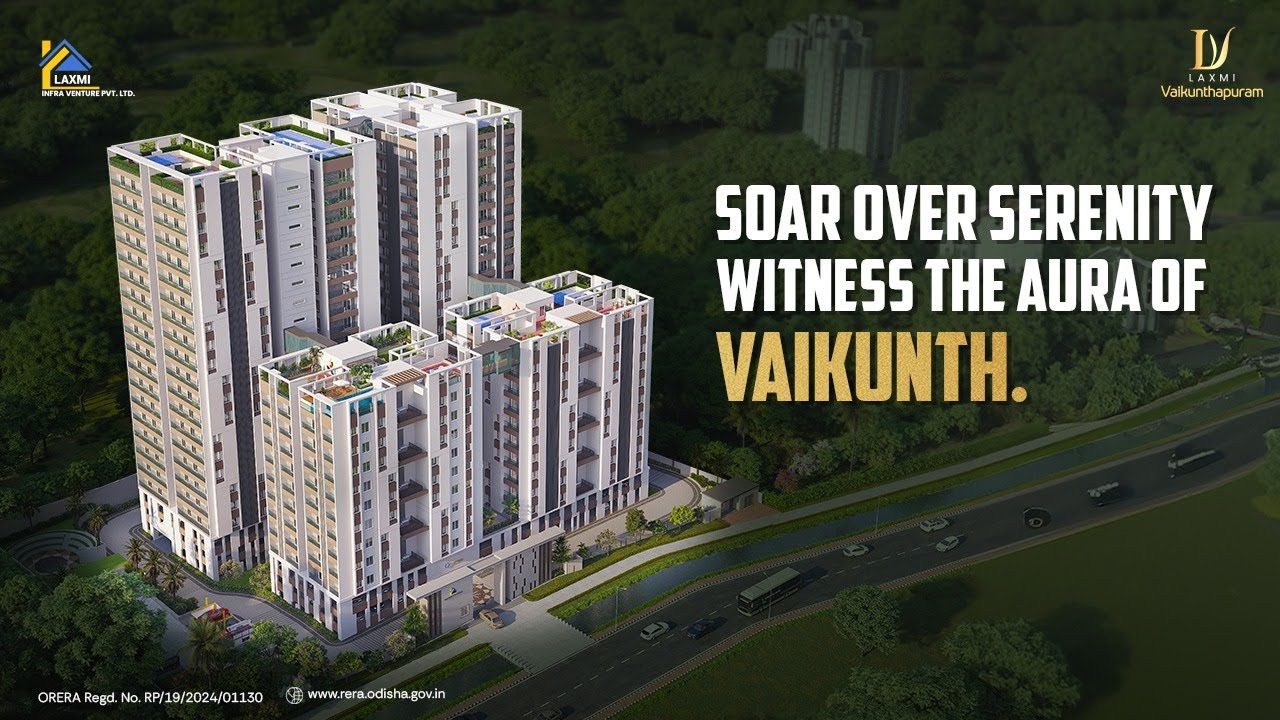 Soar above Laxmi Vaikunthapuram - where every frame captures more than just land.