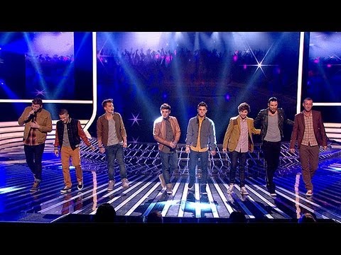 The Finalists sing Coldplay's Viva La Vida - Live Week 8 - The X Factor UK 2012