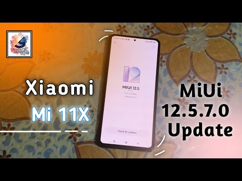 Xiaomi Mi 11x Miui 12.5.7.0 Update⚡Poco F3 Miui 112.5.7.0⚡Redmi k40 Miui 12.5.7.0