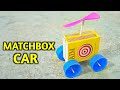 How To Make Car Air Powered माचिस के खाली डब्बो से बनाय�
