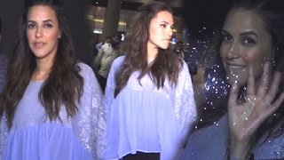 Neha Dhupia Spotted At Mumbai Airport