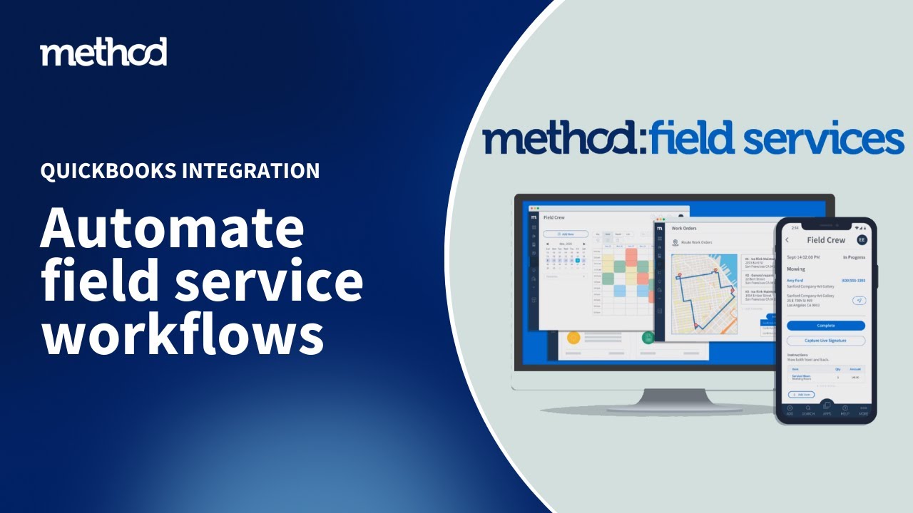 Simplify field service management with Method:Field Services