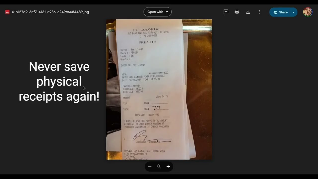 ExpenseBot Feature Tour