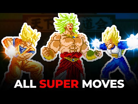 ALL SUPER MOVES TUTORIAL - Dragon Ball Z Super Butouden 2 (DBZSB2)