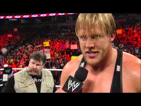 Zack Ryder vs. Jack Swagger: Raw, Feb. 11, 2013