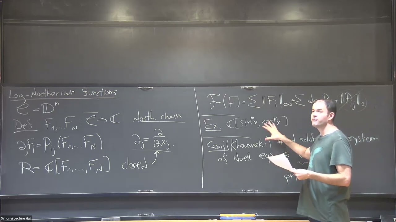 Log-Noetherian Functions