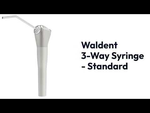 Waldent 3-Way Syringe - Standard