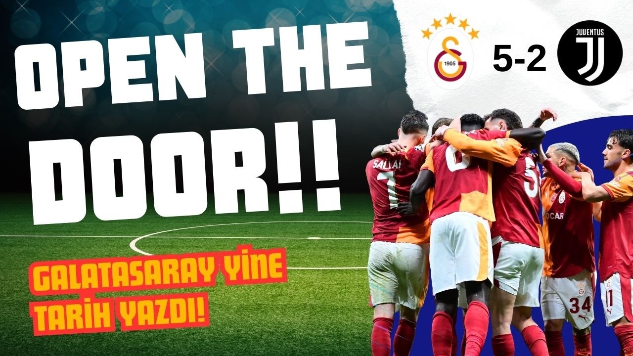 GALATASARAY 5-2 JUVENTUS! | Tarihi Gecenin Geniş Özeti I Sara, Lang, Osimhen #sondakika