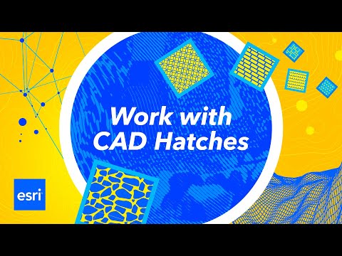 Work with CAD Hatches in ArcGIS Pro