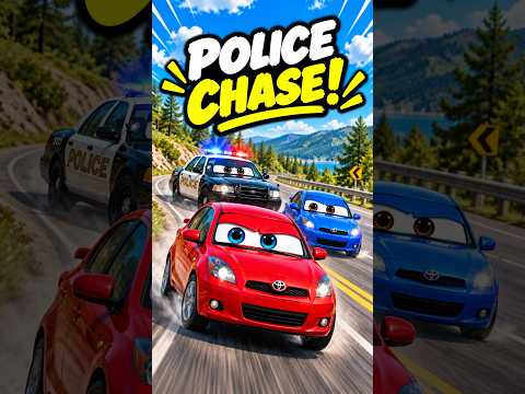 Toyota Yaris vs Cops 🤣 Why's this dealer meme in BeamNG Drive