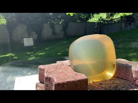 VALKEN M17- 44J 300FPS - VS - BALLISTIC GEL 15% - UNBELIEVABLE STOPPING POWER LESS LETHAL 9.9 HYBRID