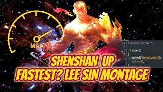 ULTIMATE CHINESE LEE SIN MONTAGE - FASTEST LEE SIN PLAYER - League of Legends
