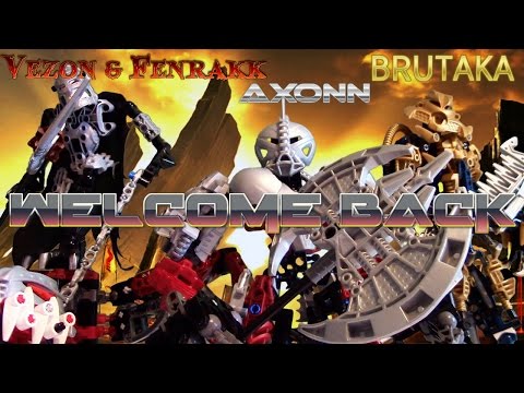 BIONICLE: Brutaka, Axonn, and Vezon & Fenrakk! Welcome Back!