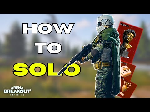 HOW TO WIN AS SOLO vs SQUADS  | Arena Breakout Infinite