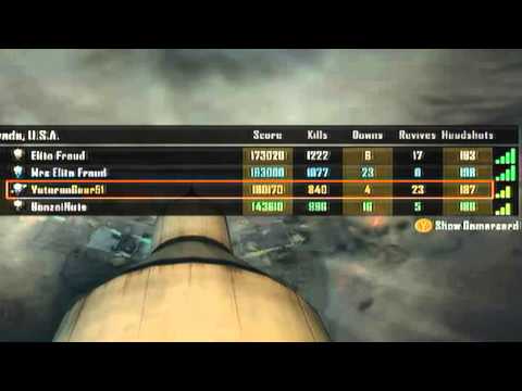 Blackops 2 round 28 ending on nuketown zombies 4 player survival