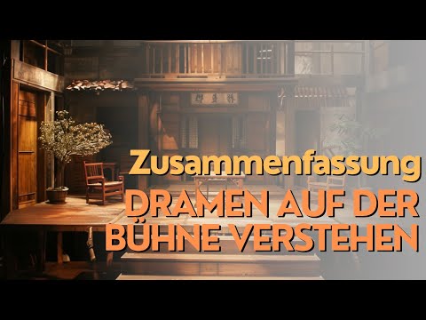 Drama in the stage play: Performance and structure of a drama simply explained