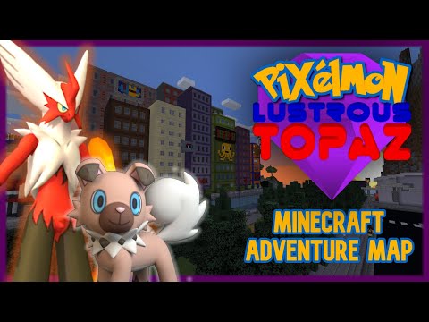 Pixelmon Lustrous Topaz Trailer (Minecraft 1.12 Pokemon Adventure Map)