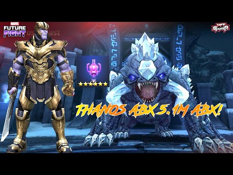 Thanos Abx 5.1M Burn season | universal super villain day  Marvel Future Fight | MFF