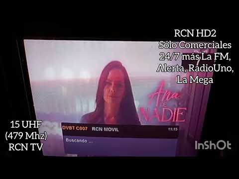 Zapping de Canales TDT vereda El Rubí, La Belleza, Santander 