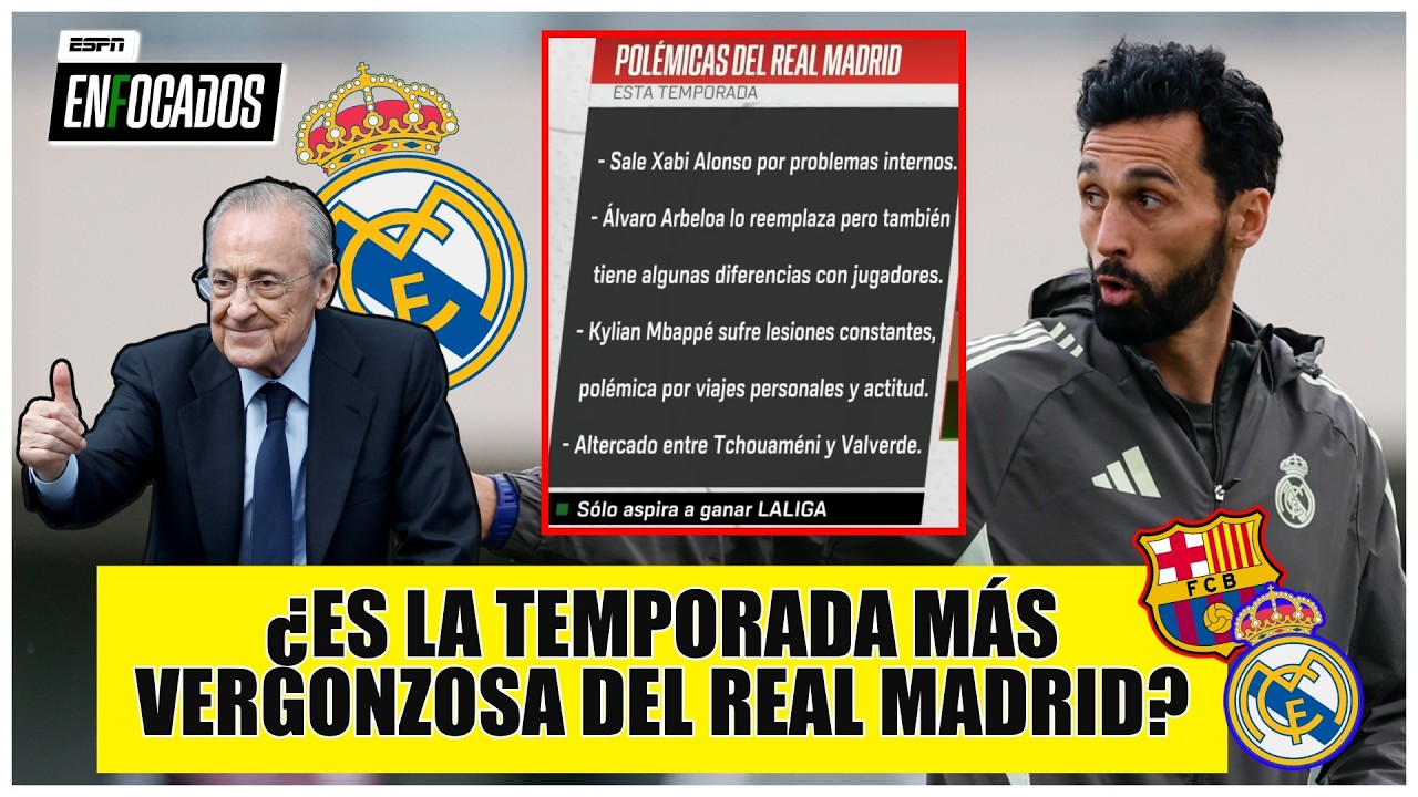 PAPELÓN DEL REAL MADRID más TRIFULCA de VALVERDE y TCHOUAMENI ¿TEMPORADA más VERGONZOSA? | Enfocados