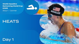 Heats | Day 1 | World Aquatics Swimming World Cup 2025 - Stop 1 | Carmel