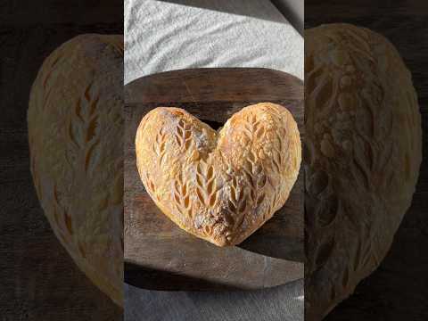 Heart shaped sourdough tutorial ✨💗🥖