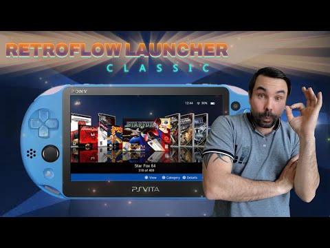 Le LAUNCHER Indispensable sur PSVITA avec la Maj RETROFLOW .