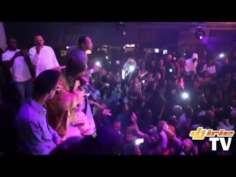 Lil Wayne shows love for DMX at LIV Nightclub. Then DMX performs LIVE! 1/1/12