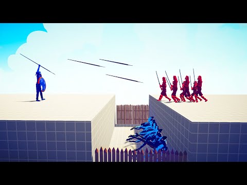 JAVELIN THROWER & 11 ZOMBIE RAPTOR vs 4 EVERY UNITS | TABS - Totally Accurate Battle Simulator