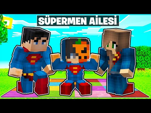 SÜPERMEN AİLESİ BENİ EVLAT EDİNDİ! - Minecraft