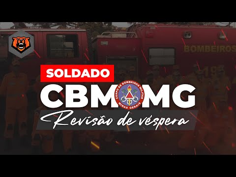 Revisão de Véspera CBM MG Soldado - Monster Concursos