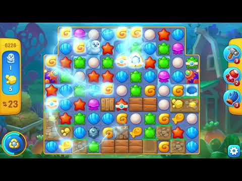 [FISHDOM Walkthrough] Level 6226 (Qua màn - Fishdom)