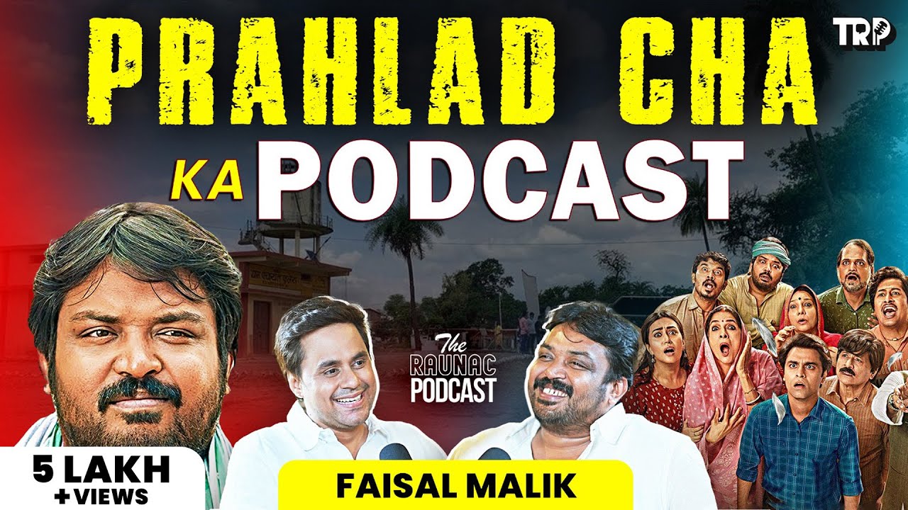 Faisal Malik aka Prahlad Cha on Panchayat, Vidhayki, Season 5, BTS, OTT vs Films & More |@RJRaunac