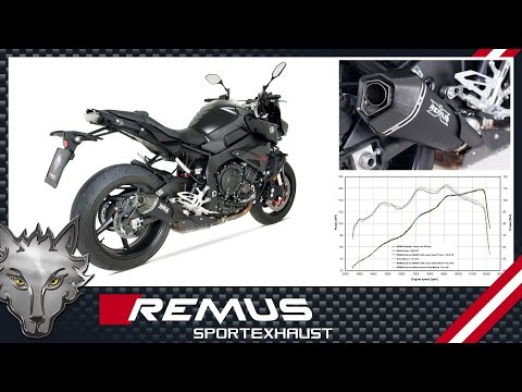 Yamaha MT-10 Mod. 2016 with REMUS slip-on system