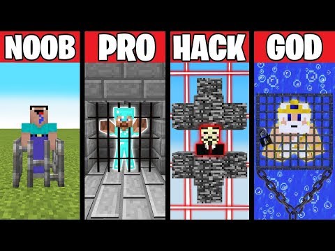 Minecraft Battle: TRAP TROLL CHALLENGE! NOOB vs PRO vs HACKER vs GOD in Minecraft Animation