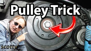 Crankshaft Pulley Removal Trick