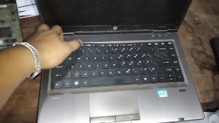 How to detach keyboard from hp probook 6570b laptop