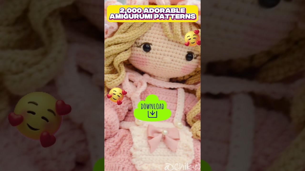 2,000 Amigurumi Patterns?! DOWNLOAD NOW!