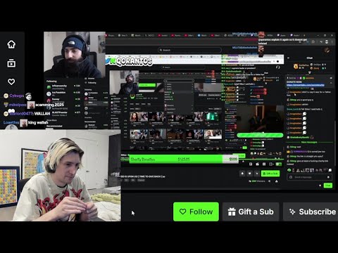 xQc Reacts to Streamer "Slicker" Exposed a 3rd Time for Scamming People
