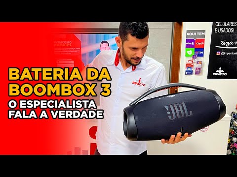 Bateria da Boombox 3 não vale nada ? Compensa comprar a Boombox 3 ? Boombox 3 dura 24h?
