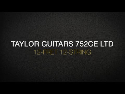 Empire Music: Taylor Guitars 752ce 12-Fret LTD 12-String