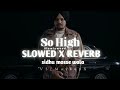 🎧 SLOWED X REVERB SO HIGH 🔥| SUDHU MOOSE WALA | OFFICIAL SONG | GANGESTER VIBE | VS_MashupX