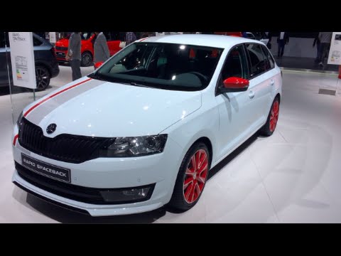 Skoda Rapid Spaceback 2016 In detail review walkaround Interior Exterior