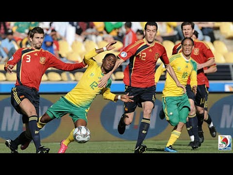 "Bafana’s Brave Fight Against Spain: Confederations Cup Classic"